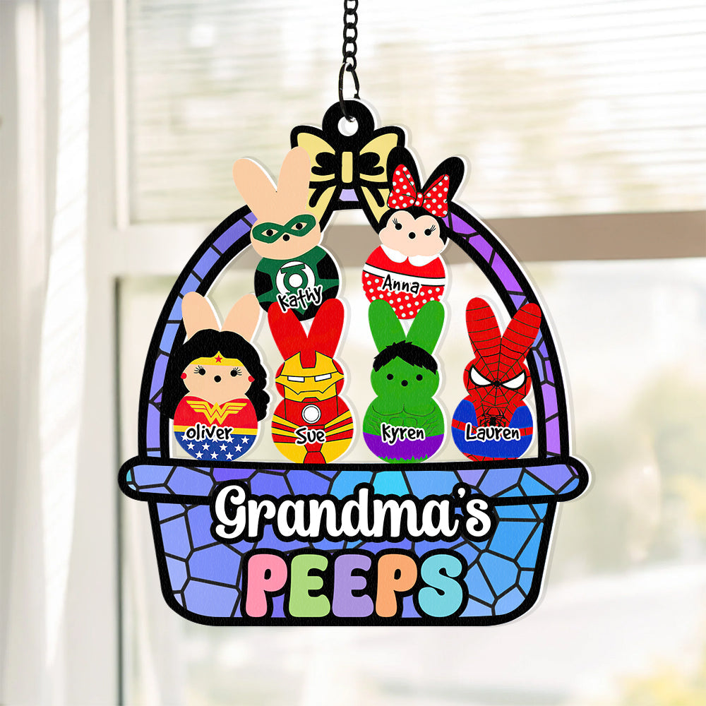 Personalized Gifts For Grandma Suncatcher Ornament Easter Day 02NADT080225 - Image 4