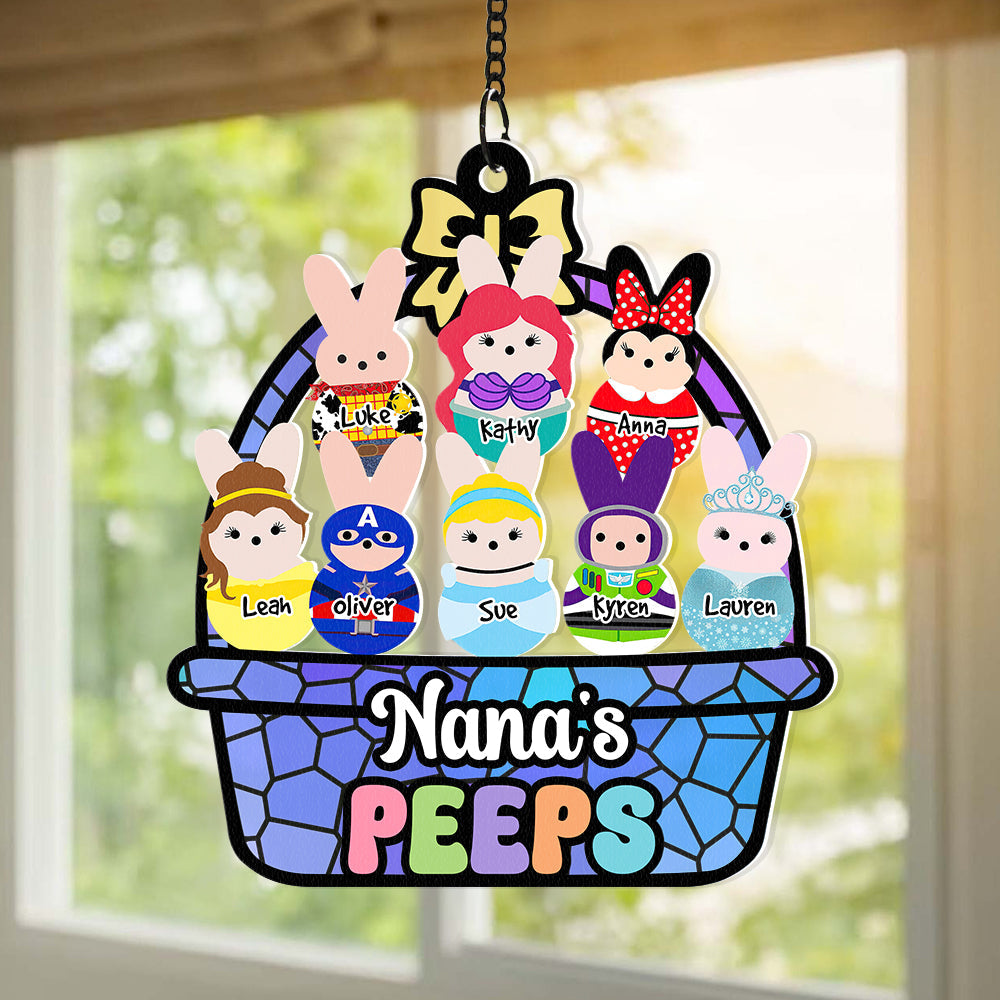 Personalized Gifts For Grandma Suncatcher Ornament Easter Day 02NADT080225 - Image 3