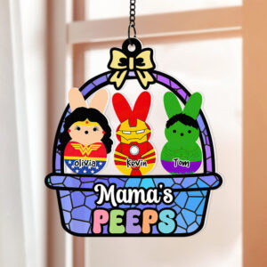 Alternative view of Personalized Gifts For Grandma Suncatcher Ornament Easter Day 02NADT080225