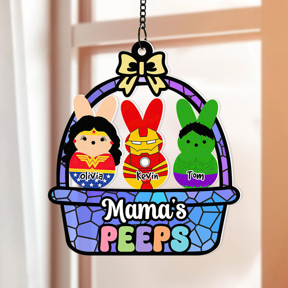 Alternative view of Personalized Gifts For Grandma Suncatcher Ornament Easter Day 02NADT080225