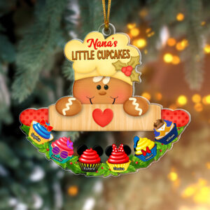 Alternative view of Personalized Gifts For Grandma, Sweet Cupcake Christmas Ornament 04NAQN270924