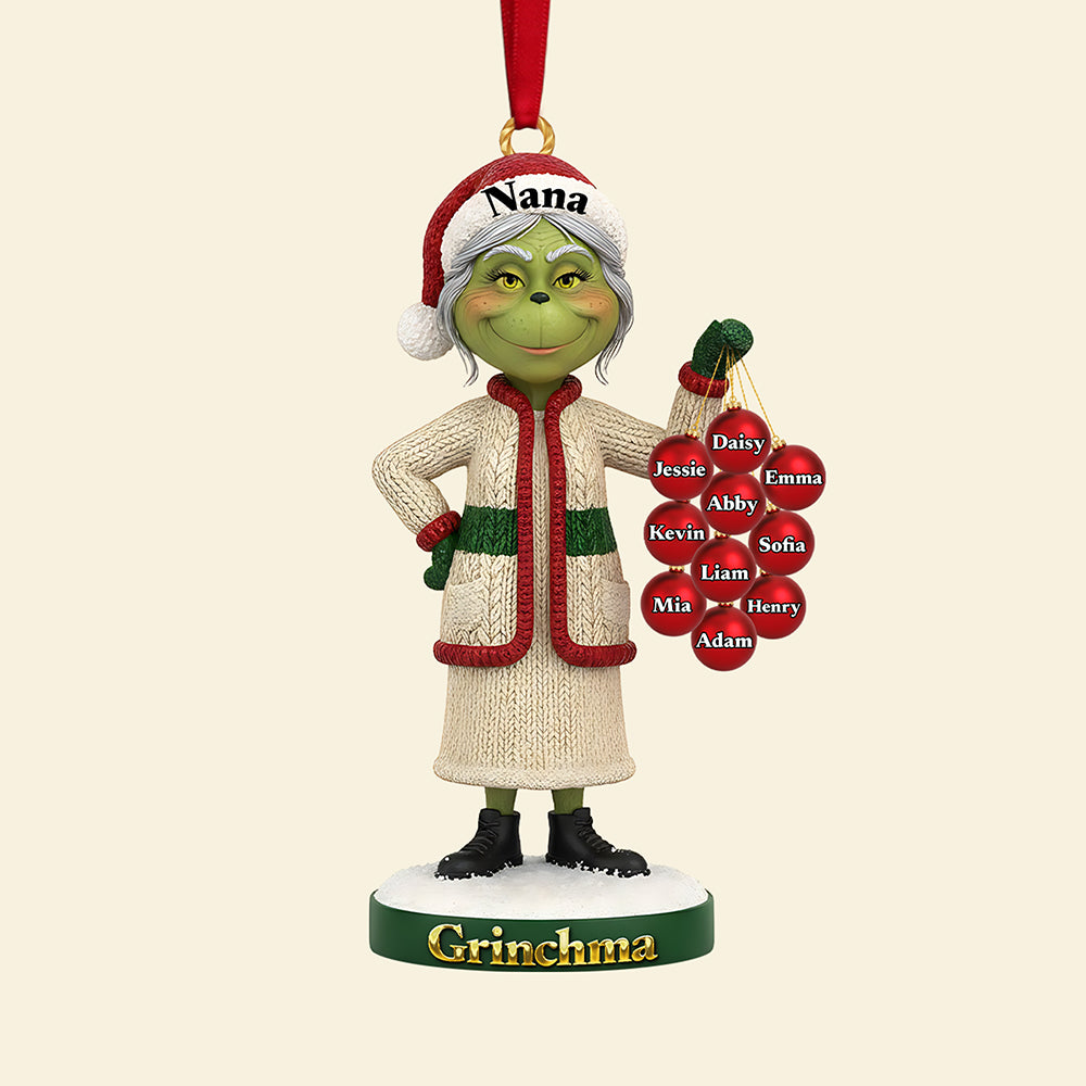 Personalized Gifts For Grandparent, Christmas Acrylic Ornament 01tota201025 - Image 4