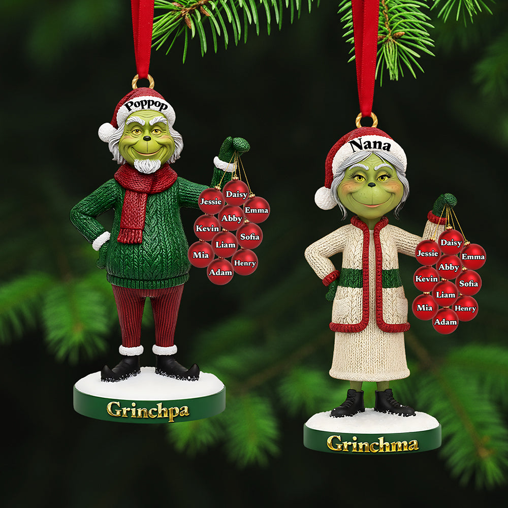 Alternative view of Personalized Gifts For Grandparent, Christmas Acrylic Ornament 01tota201025