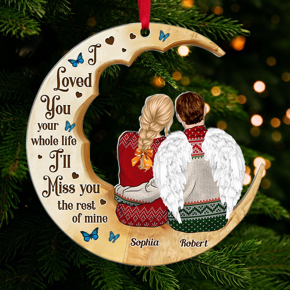 Personalized Gifts For Heaven Christmas Ornament 03ohti071124 - Image 5
