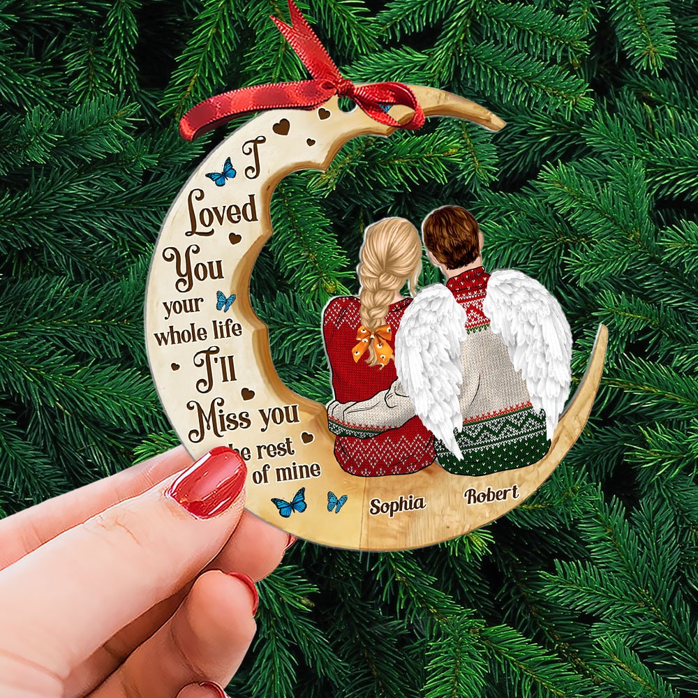 Personalized Gifts For Heaven Christmas Ornament 03ohti071124 - Image 4