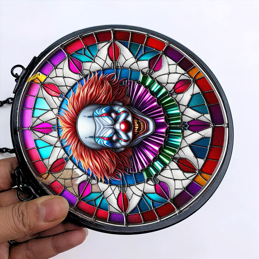 Personalized Gifts For Horror Movie Fans Stained Glass Ornament Halloween Gift 01ACTN260824 - Image 9