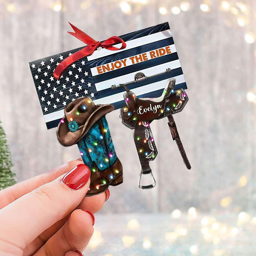 Personalized Gifts For Horse Lovers Christmas Ornament 01OHTI211124 - Image 5