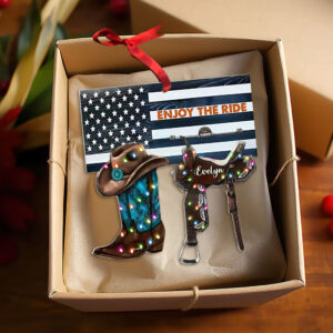 Alternative view of Personalized Gifts For Horse Lovers Christmas Ornament 01OHTI211124