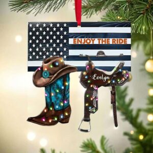 Personalized Gifts For Horse Lovers Christmas Ornament 01OHTI211124