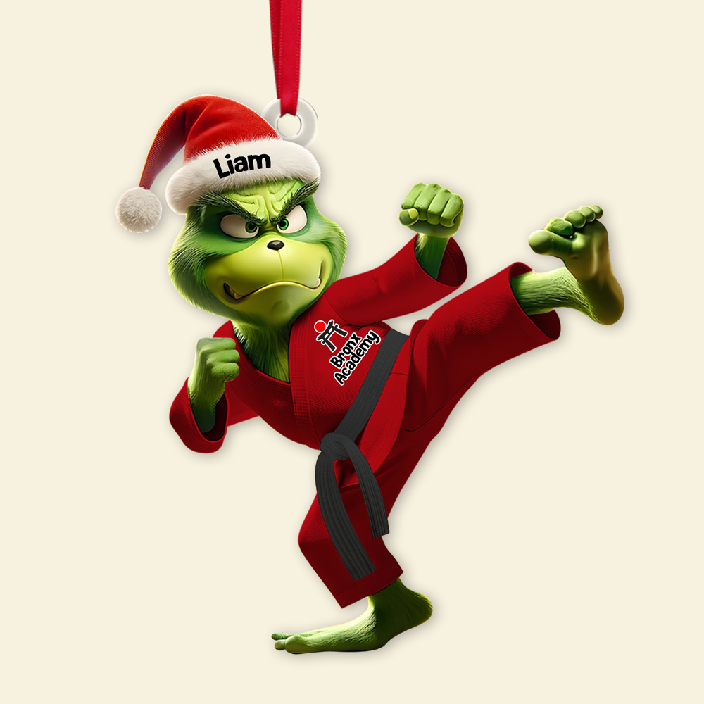 Personalized Gifts For Karate Lovers Acrylic Ornament 04ohpu211124 - Image 5