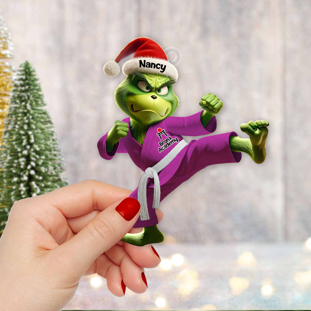 Personalized Gifts For Karate Lovers Acrylic Ornament 04ohpu211124 - Image 6