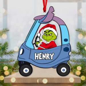 Personalized Gifts For Kids, Driving Truck Acrylic Ornamnent 02KALU121124