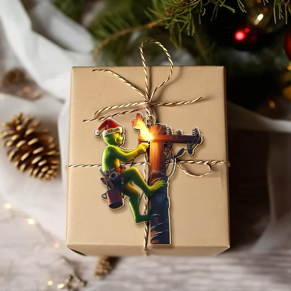 Personalized Gifts For Lineman Christmas Ornament 01ohqn211124 - Image 5