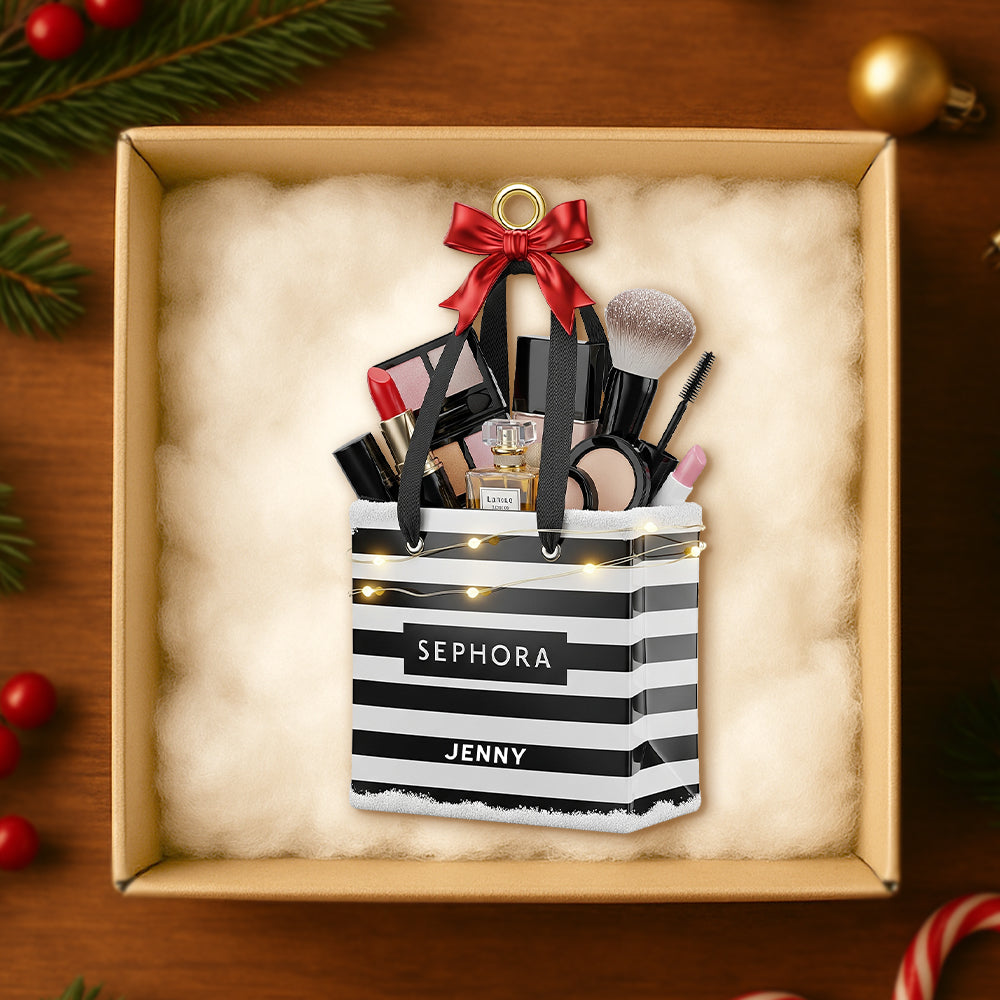 Personalized Gifts For Makeup Lovers Christmas Ornament 02natn151025 - Image 3