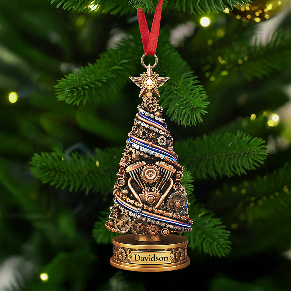 Personalized Gifts For Mechanic Christmas Ornament 03tota250925
