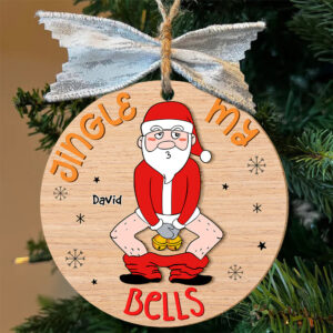 Alternative view of Personalized Gifts For Men Christmas Ornament Jingle My Bells 02ACDT191124