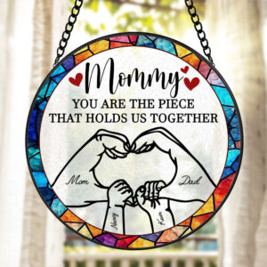 Alternative view of Personalized Gifts For Mom Stained Glass 04xqti210325