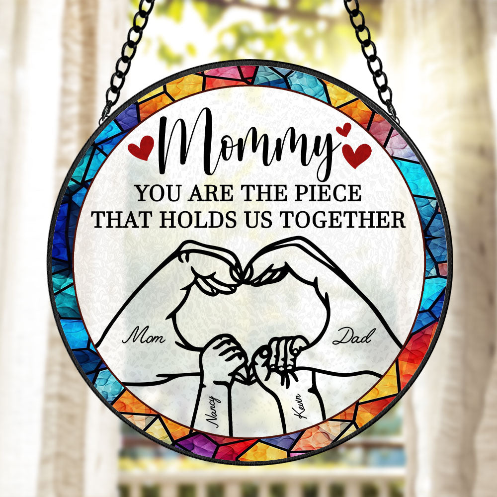 Alternative view of Personalized Gifts For Mom Stained Glass 04xqti210325