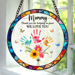 Alternative view of Personalized Gifts For Mom Stained Glass 05xqti210325