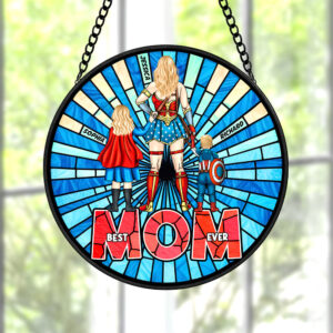 Personalized Gifts For Mom Stained Glass Sunburst 04qhqn120225pa