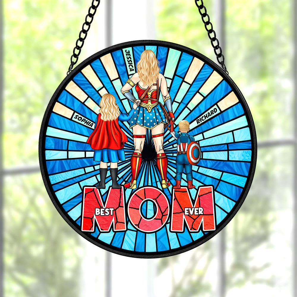 Personalized Gifts For Mom Stained Glass Sunburst 04qhqn120225pa
