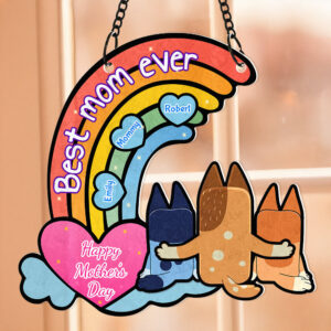 Personalized Gifts For Mom Suncatcher Ornament 01DTDT250325