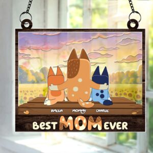 Personalized Gifts For Mom Suncatcher Ornament 01nati270325