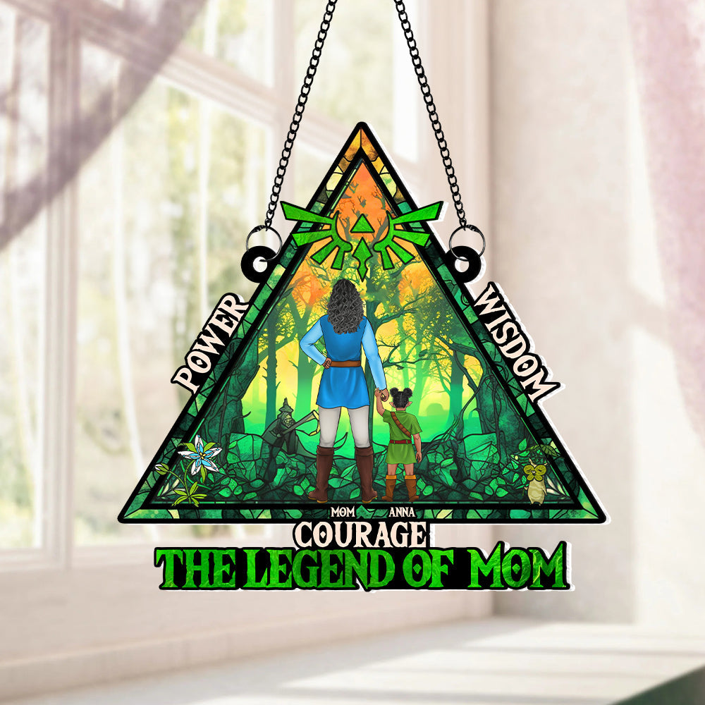 Alternative view of Personalized Gifts For Mom Suncatcher Ornament 02qhtn260225hg