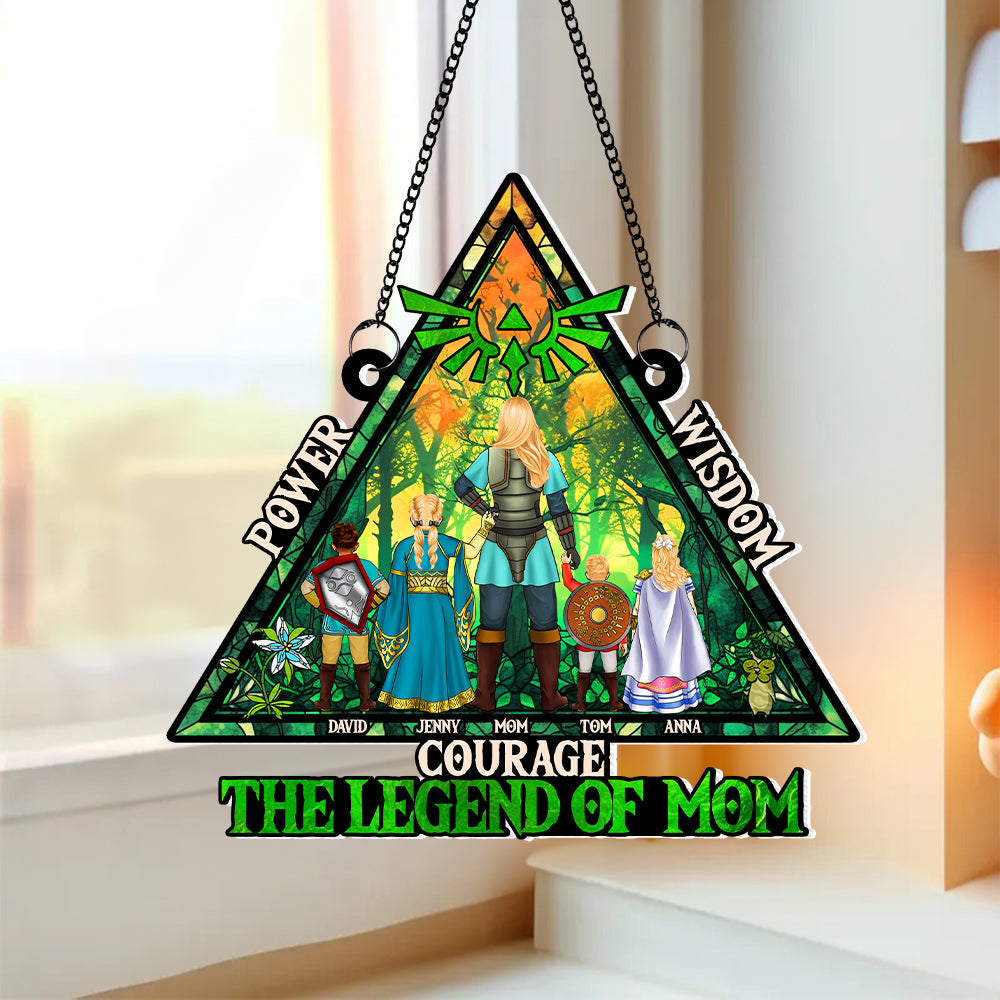 Personalized Gifts For Mom Suncatcher Ornament 02qhtn260225hg - Image 3