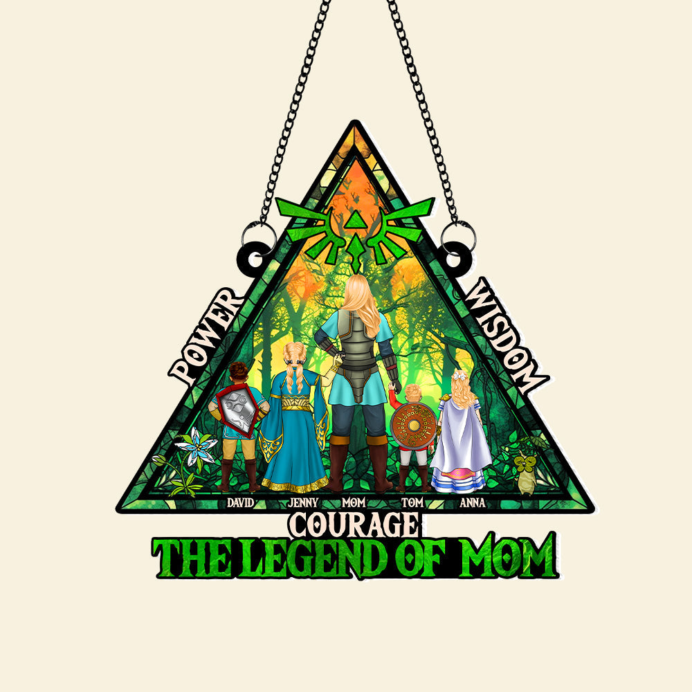 Personalized Gifts For Mom Suncatcher Ornament 02qhtn260225hg - Image 4