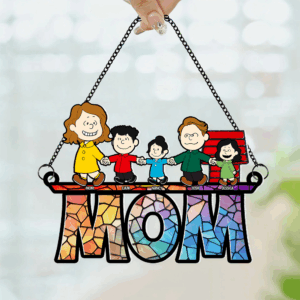 Alternative view of Personalized Gifts For Mom Suncatcher Ornament 03KAPU2504DA
