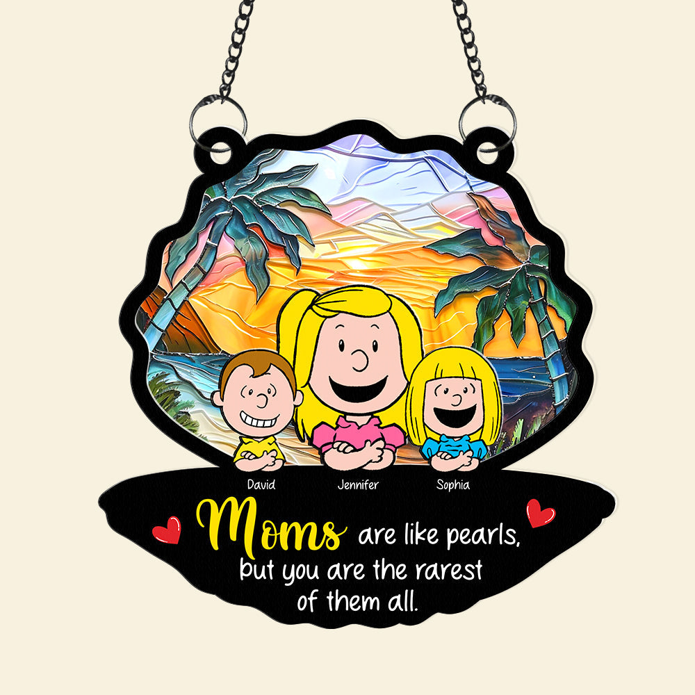 Personalized Gifts For Mom Suncatcher Ornament 03kaqn201224hh - Image 4