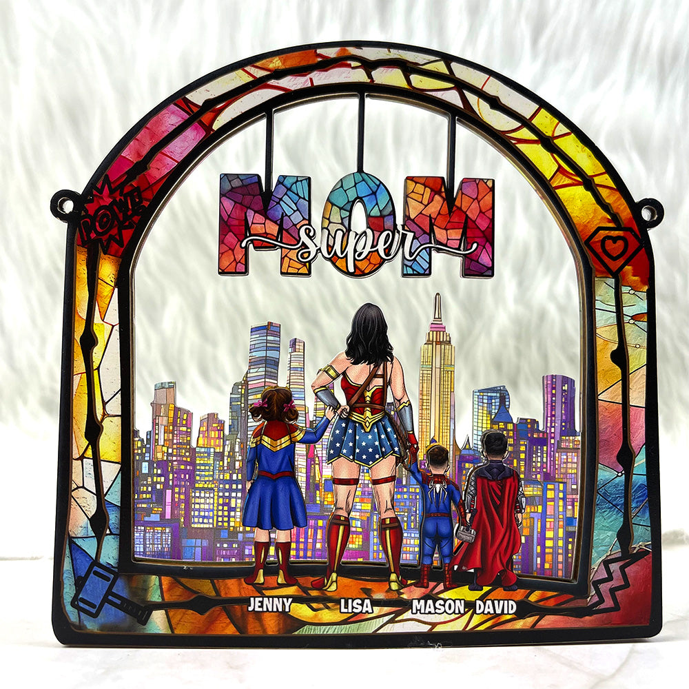 Alternative view of Personalized Gifts For Mom Suncatcher Ornament 03OHMH130225PA