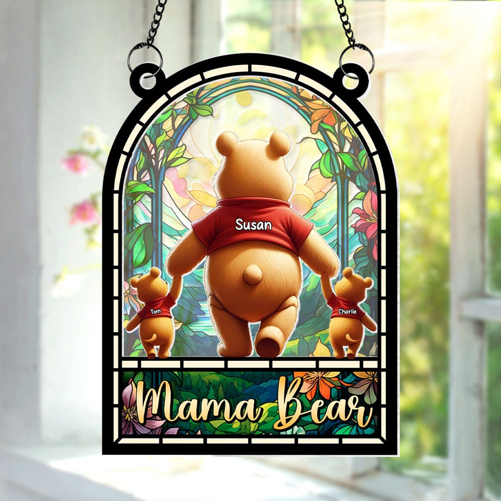 Alternative view of Personalized Gifts For Mom Suncatcher Ornament 03ohti040325