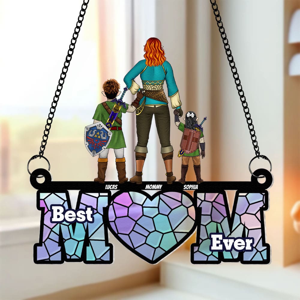 Personalized Gifts For Mom Suncatcher Ornament 03ohti240424hg