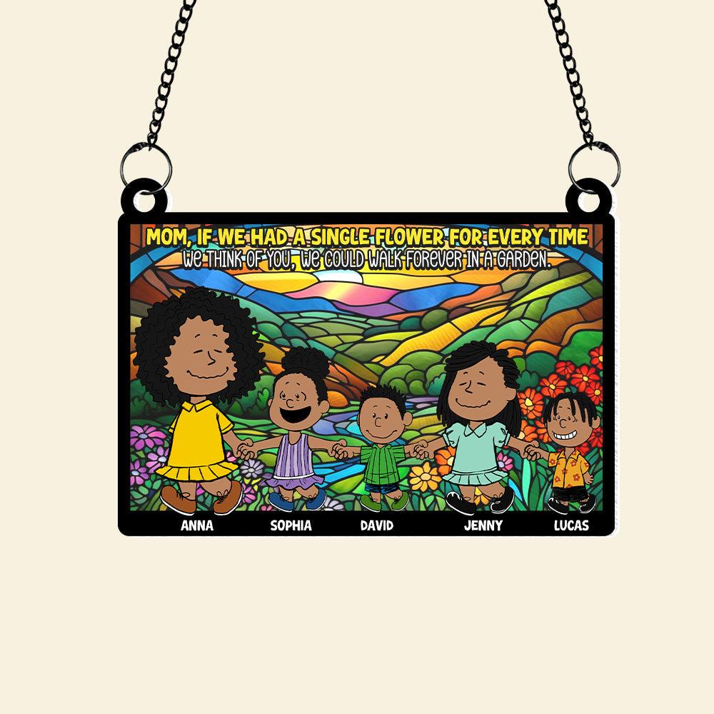 Personalized Gifts For Mom Suncatcher Ornament 04katn140225hh - Image 4