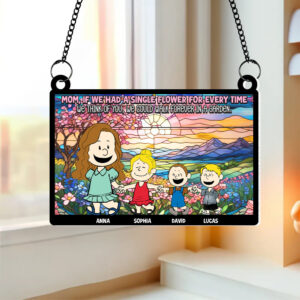 Personalized Gifts For Mom Suncatcher Ornament 04katn140225hh