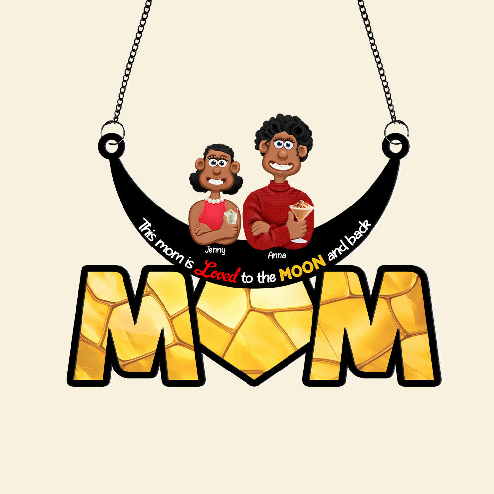 Personalized Gifts For Mom Suncatcher Ornament 04katn170325pa - Image 4