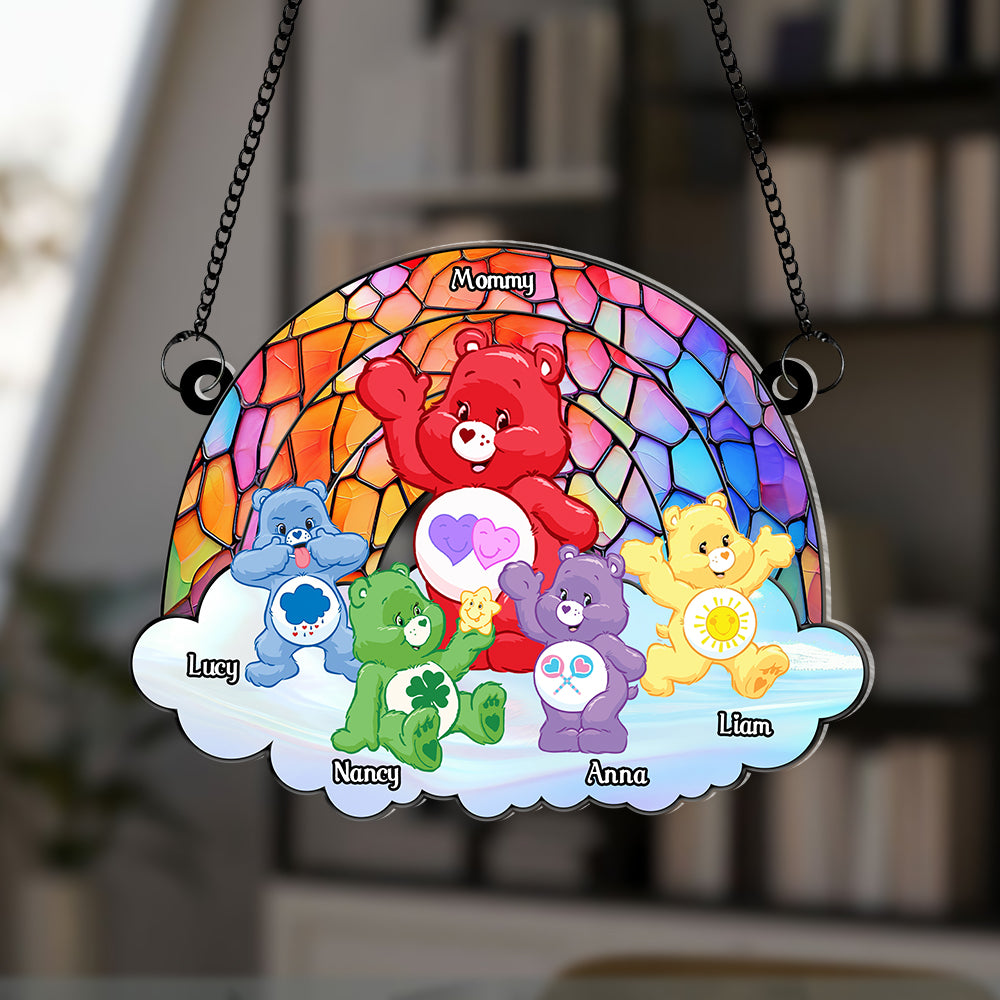 Alternative view of Personalized Gifts For Mom Suncatcher Ornament 04NAPU230424