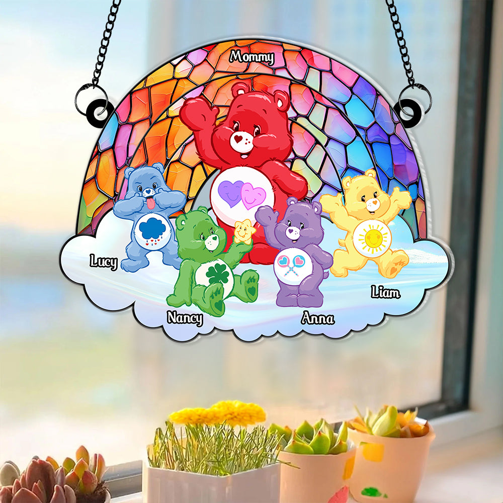 Personalized Gifts For Mom Suncatcher Ornament 04NAPU230424