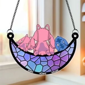 Personalized Gifts For Mom Suncatcher Ornament 04OHTI260424