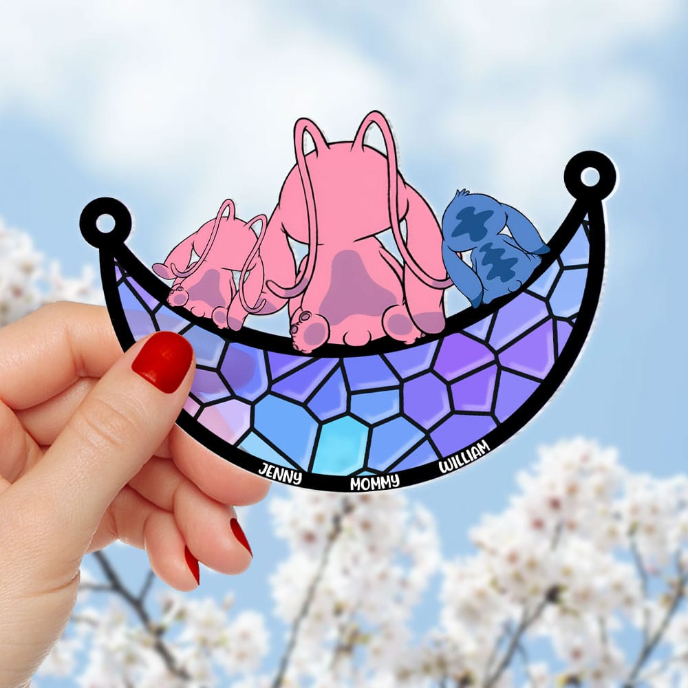 Alternative view of Personalized Gifts For Mom Suncatcher Ornament 04OHTI260424