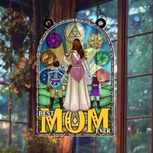 Alternative view of Personalized Gifts For Mom Suncatcher Ornament 04toti170225hg