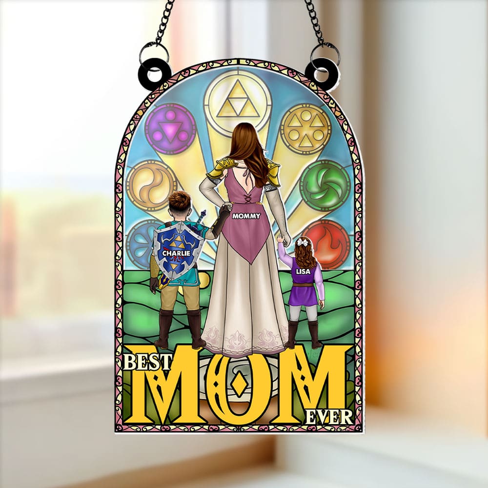 Personalized Gifts For Mom Suncatcher Ornament 04toti170225hg