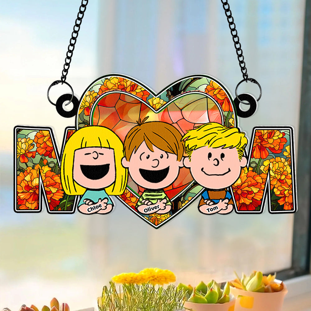 Personalized Gifts For Mom Suncatcher Ornament 05KADT150125HH