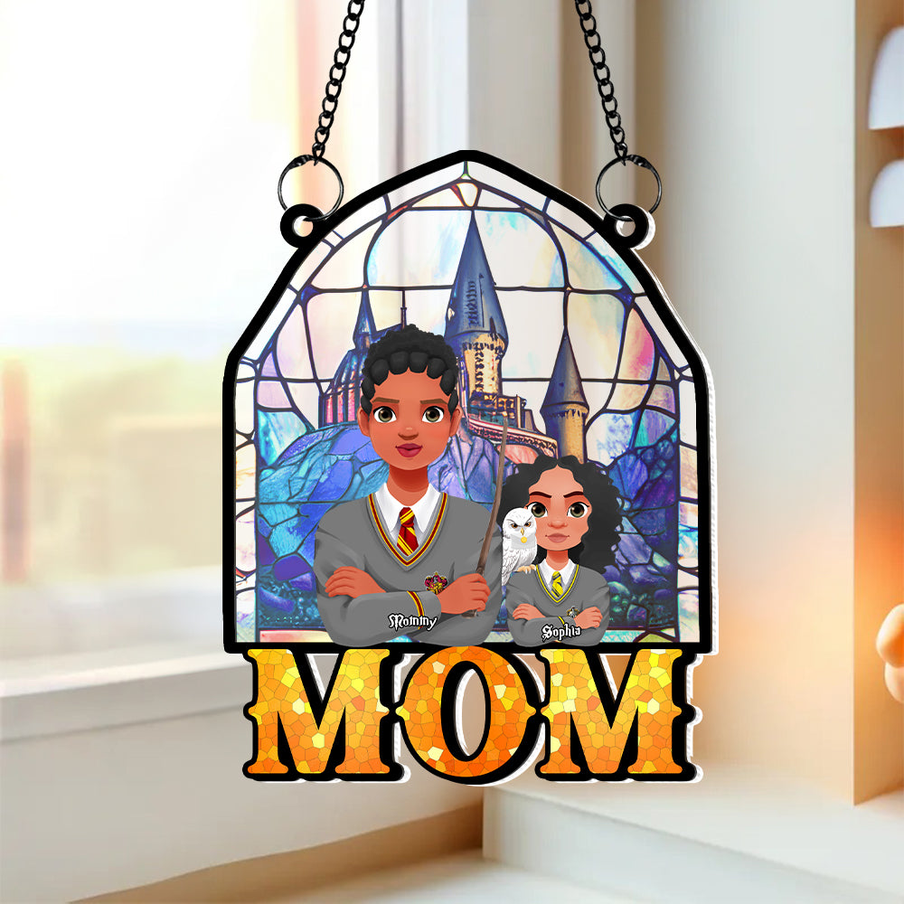 Alternative view of Personalized Gifts For Mom Suncatcher Ornament 05natn150225pa Magic Mom