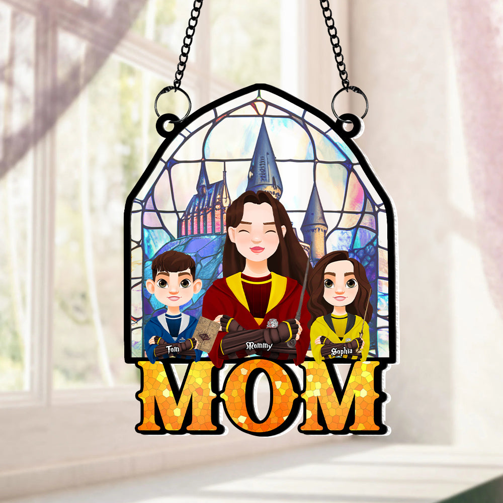 Personalized Gifts For Mom Suncatcher Ornament 05natn150225pa Magic Mom - Image 3