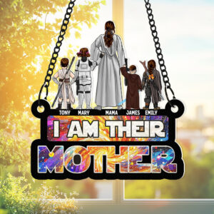 Personalized Gifts For Mom Suncatcher Ornament, Stunning Galaxy 01QHDT140225DAHHHG