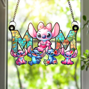 Alternative view of Personalized Gifts For Mom Window Hanging Suncatcher Ornament 02ohqn280225