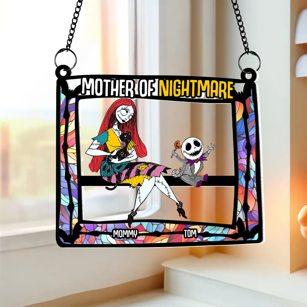 Alternative view of Personalized Gifts For Mom Window Hanging Suncatcher Ornament 02ohtn150225